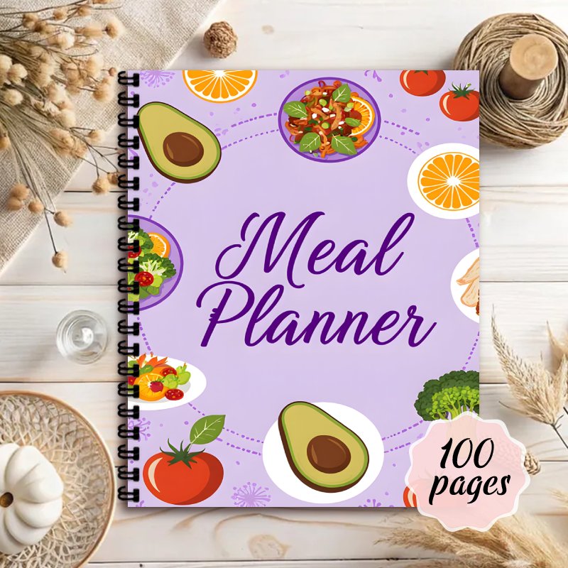 Meal Prep Diet - Meal Planner, Meal Prep Planner, Weekly
