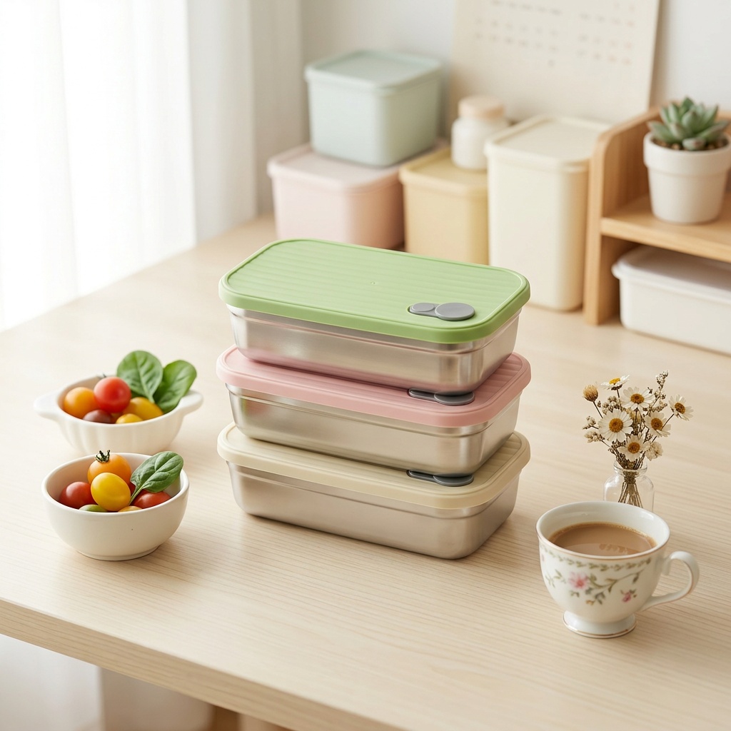 Stainless Steel Bento Box Meta - Meal Prep Meal Ideas recension och pris