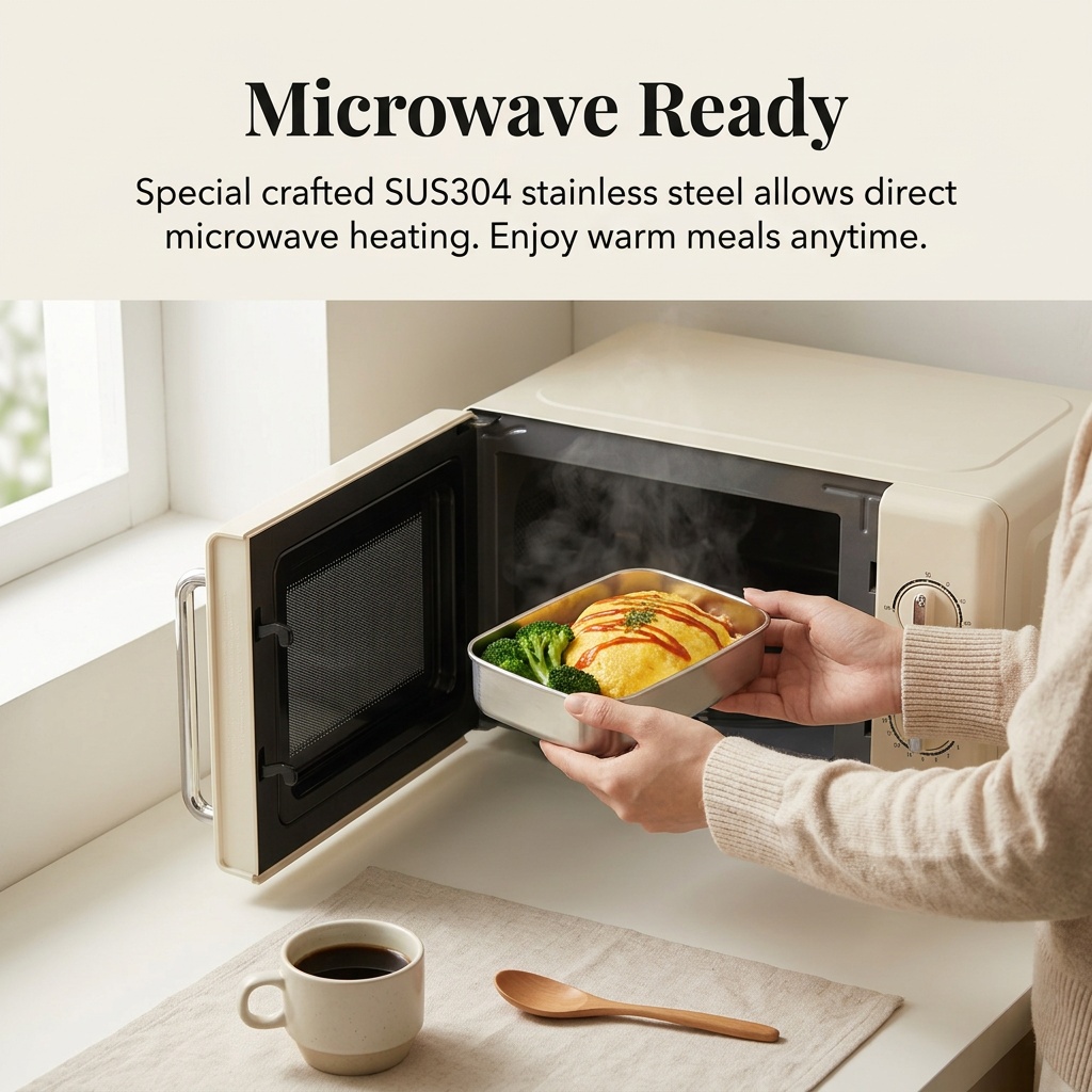 Stainless Steel Bento Box Meta - Meal Prep Meal Ideas recension och pris