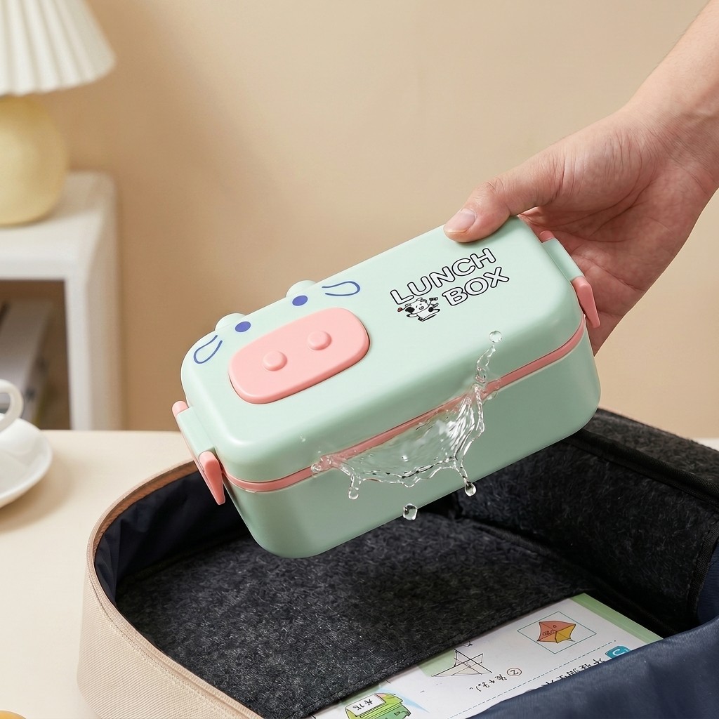 Kawaii Plastic Bento Box for K - Meal Prep Meal Ideas recension och pris