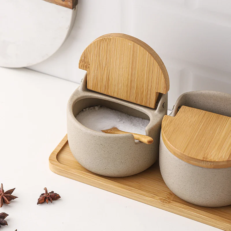 Japanese Style Ceramic Seasoni - Spice Jar Labels recension och pris
