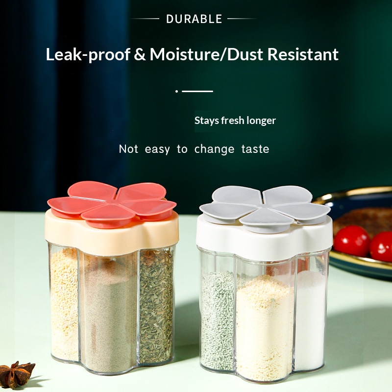 1PC 5-Compartment Flip Spice J - Spice Jar Labels recension och pris