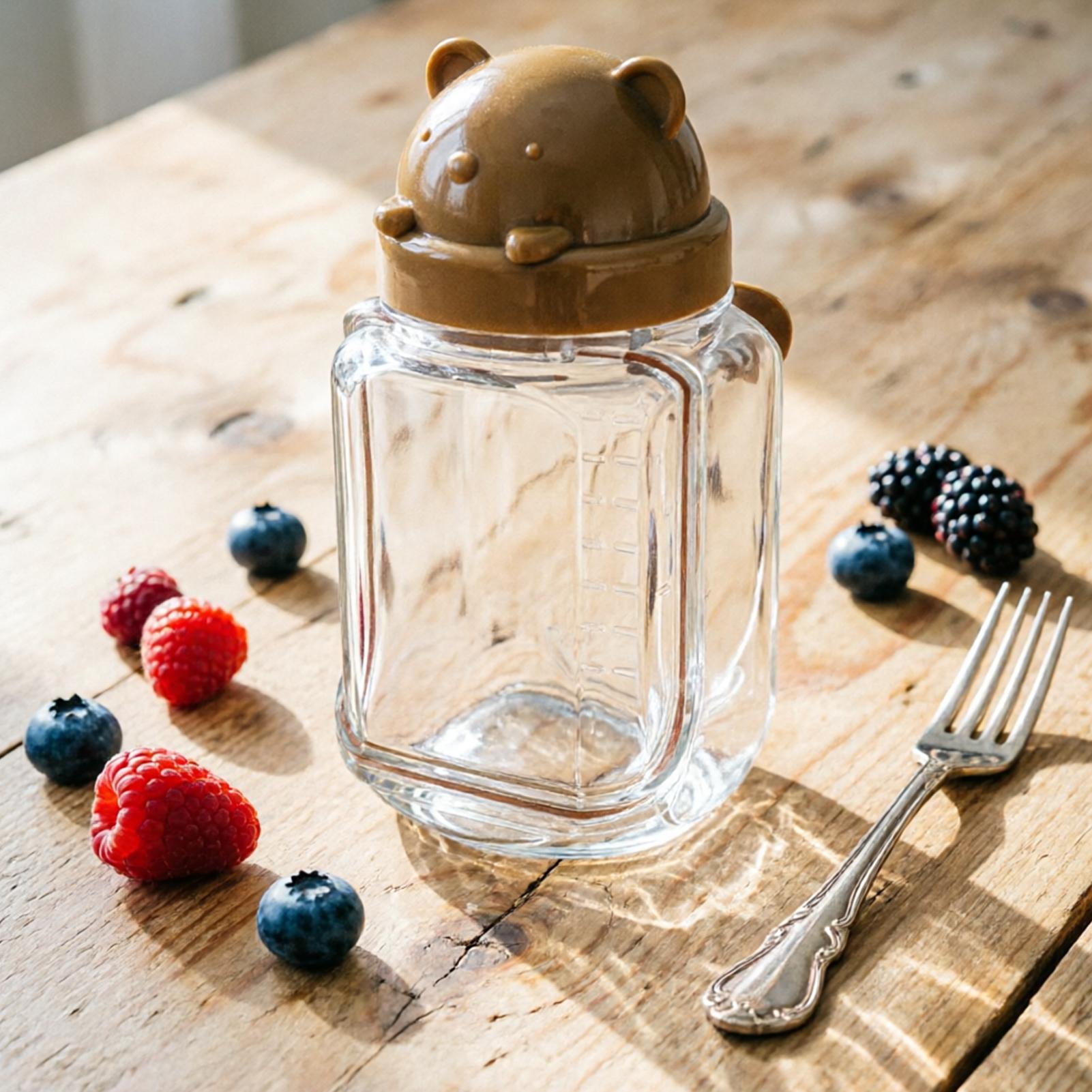 Salad Jar Clear Food Organizer - Meal Prep Gym recension och pris