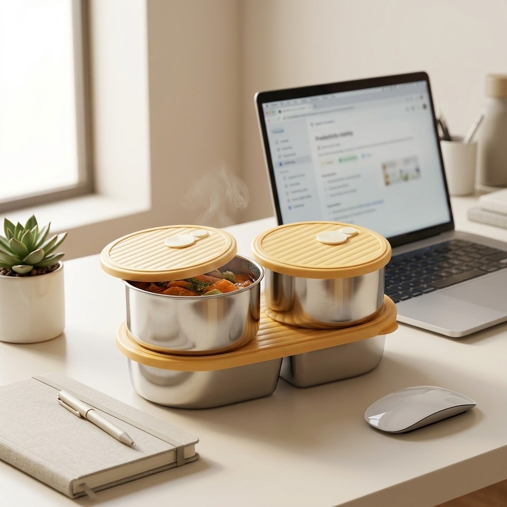 Microwavable 304 Stainless Ste - Meal Prep Meal Ideas recension och pris