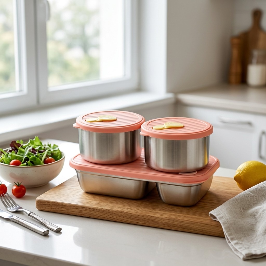 Microwave Safe 304 Stainless S - Meal Prep Meal Ideas recension och pris