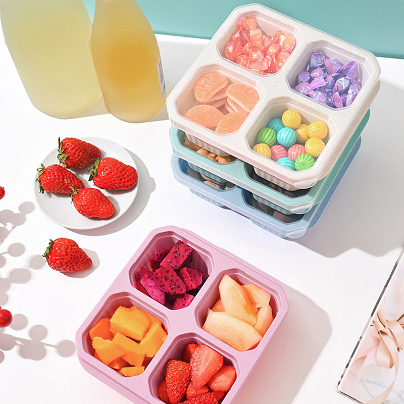 @*Snack Containers 4 Compartme - Meal Prep Meal Ideas recension och pris