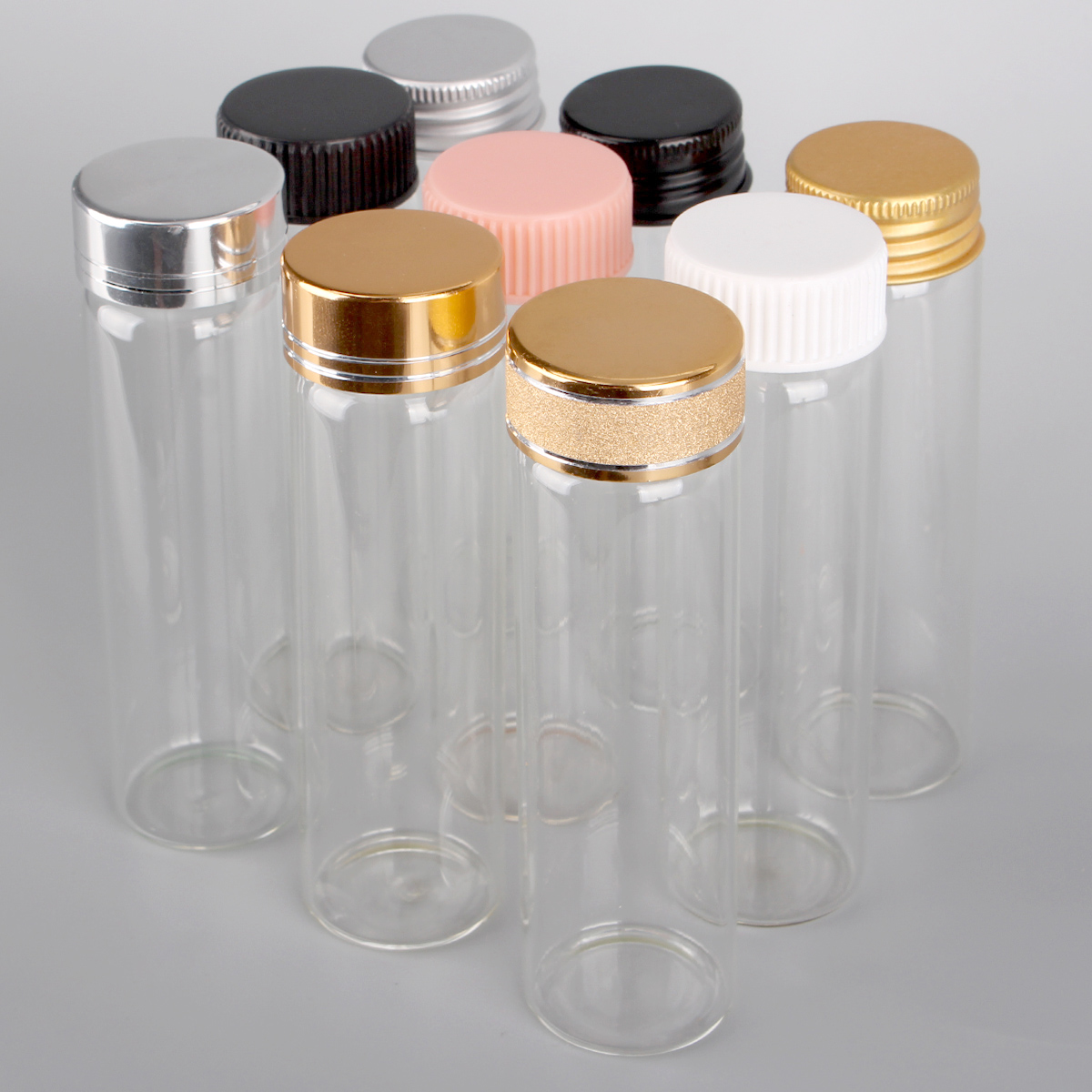 12pcs 50ml Glass Transparent B - Spice Jar Labels recension och pris