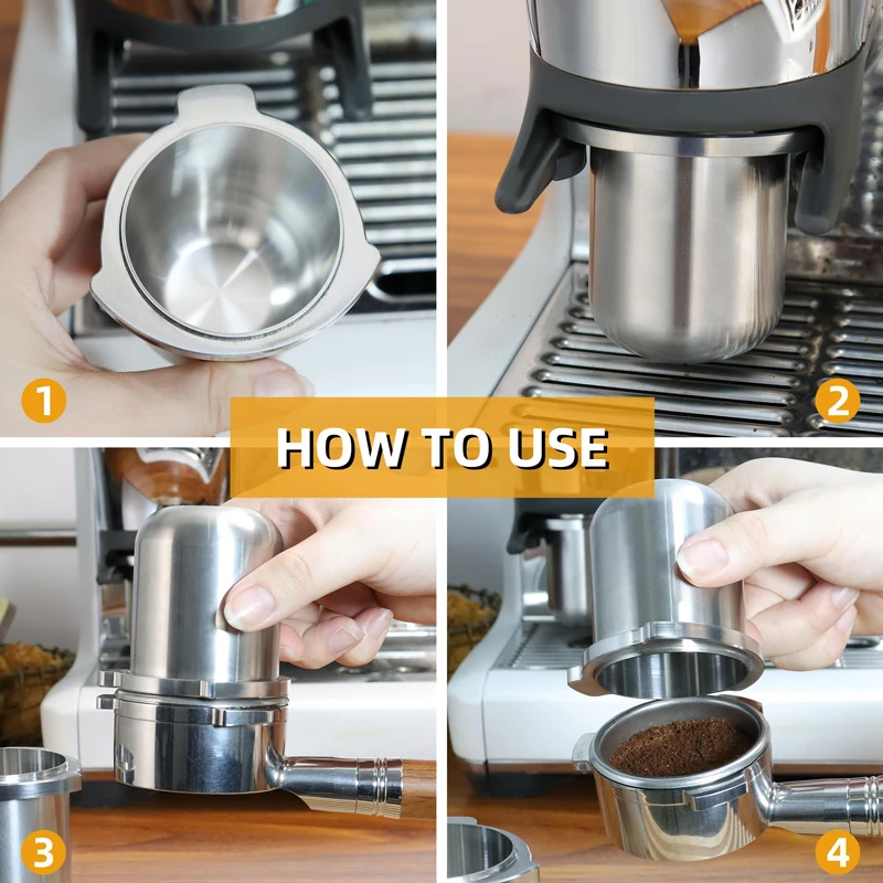 53.3mm Coffee Powder Feeder Co - Breville Espresso Barista Express recension och pris