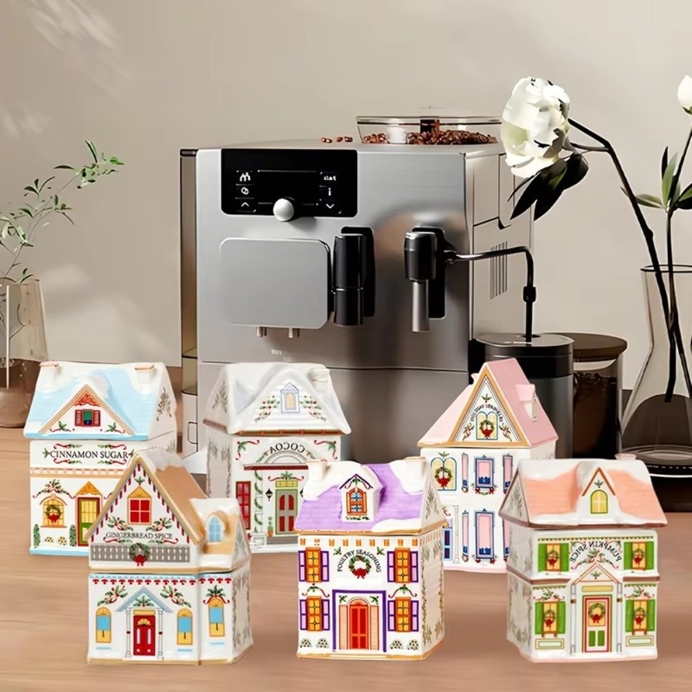 Gifts Cute Holiday Village Spi - Spice Jar Labels recension och pris