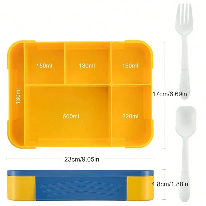 1330ML Bento Lunch Box Kids Ad - Meal Prep Meal Ideas recension och pris