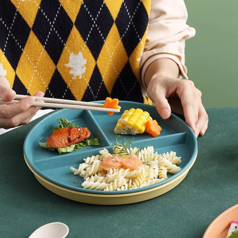 Portion Control Plate Divided  - Meal Prep Diet recension och pris