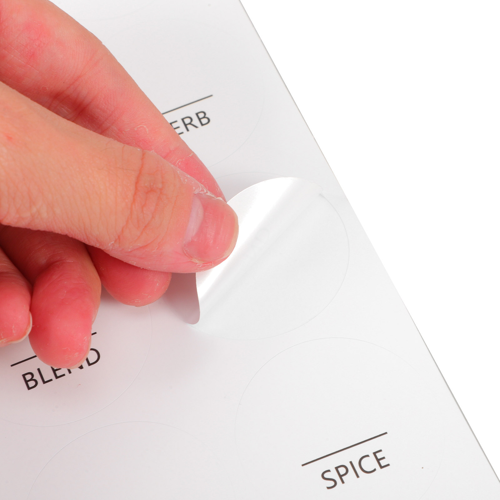 8 Sheets Waterproof Minimalist - Spice Jar Labels recension och pris