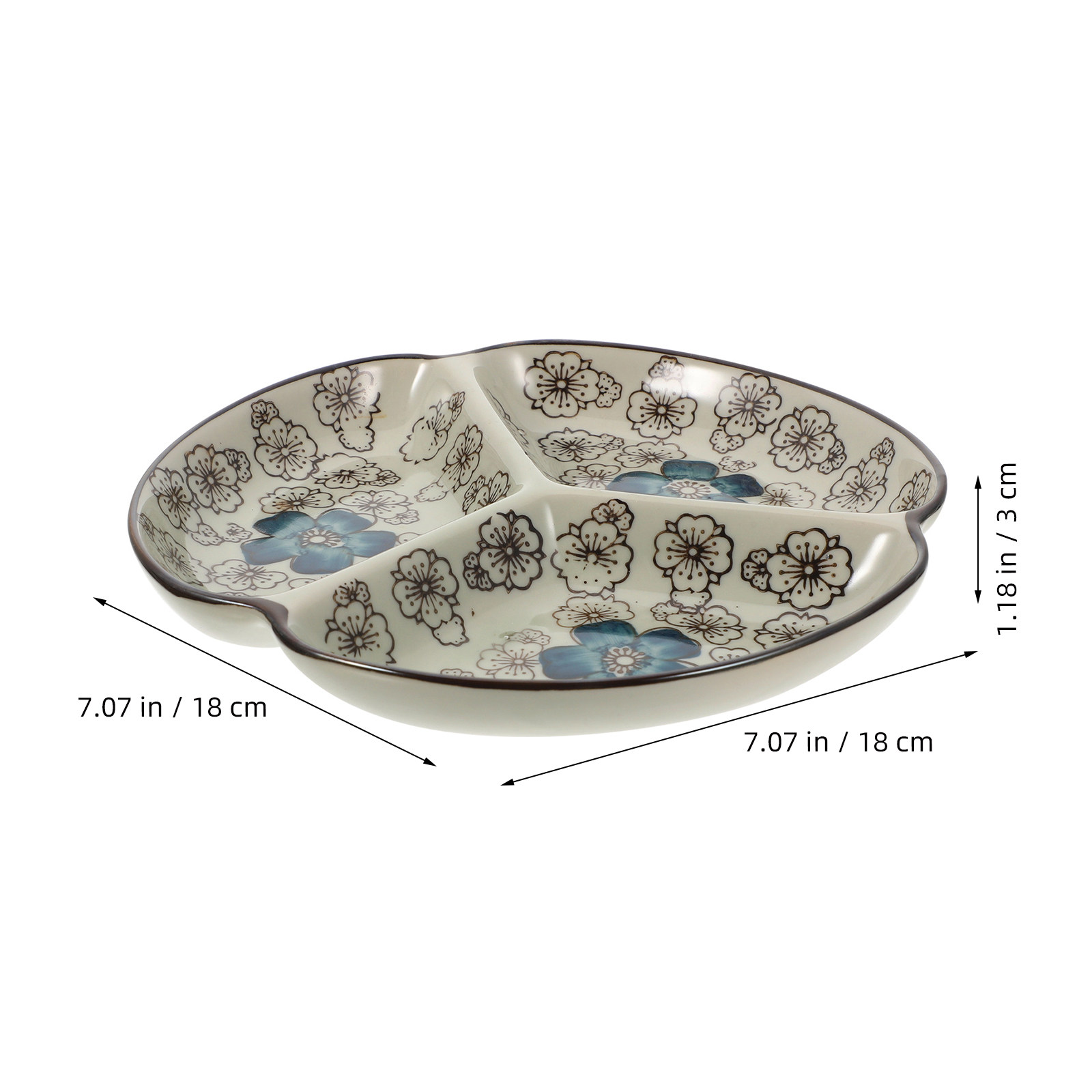 3-Divided Dinner Plate for Hea - Meal Prep Diet recension och pris