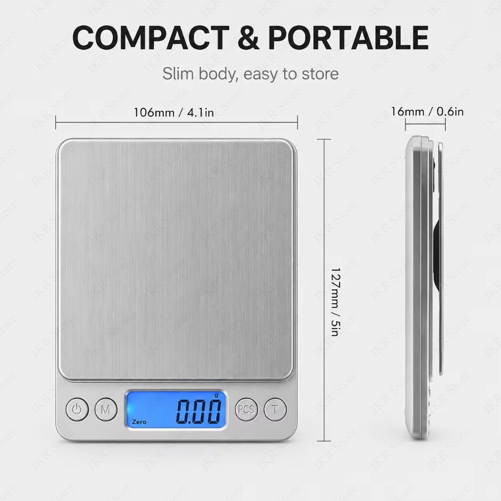 Kitchen Digital Scale Stainles - Meal Prep Diet recension och pris
