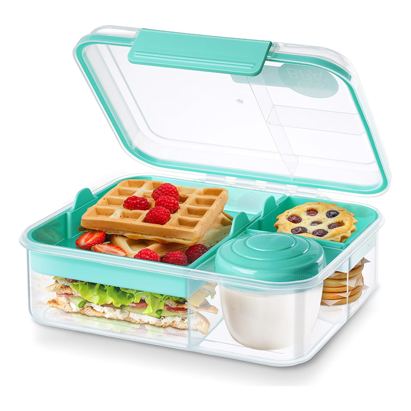 4 Compartment Leakproof Bento  - Meal Prep Meal Ideas recension och pris