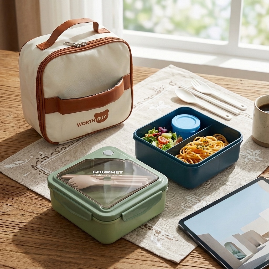Microwavable Plastic Bento Lun - Meal Prep Meal Ideas recension och pris
