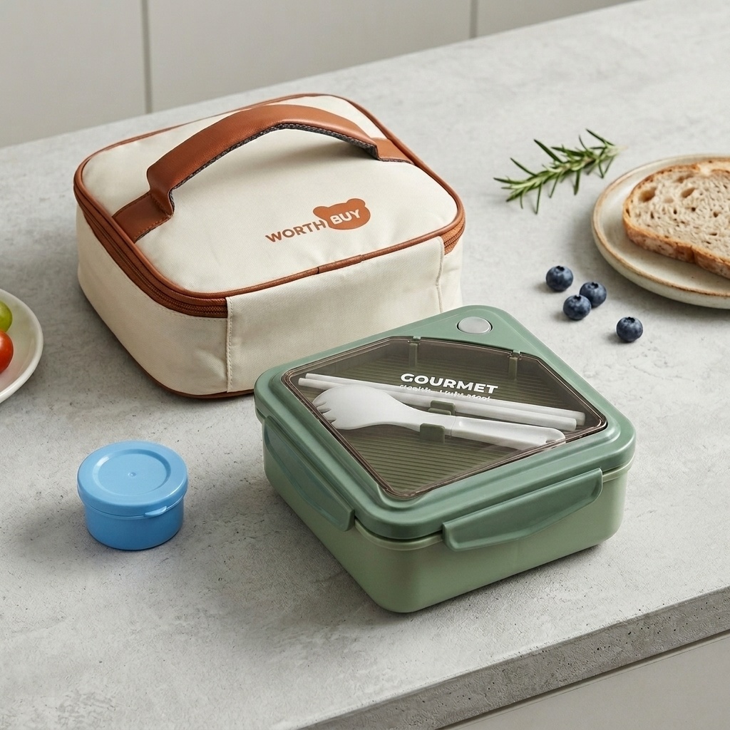 Microwavable Plastic Bento Lun - Meal Prep Meal Ideas recension och pris