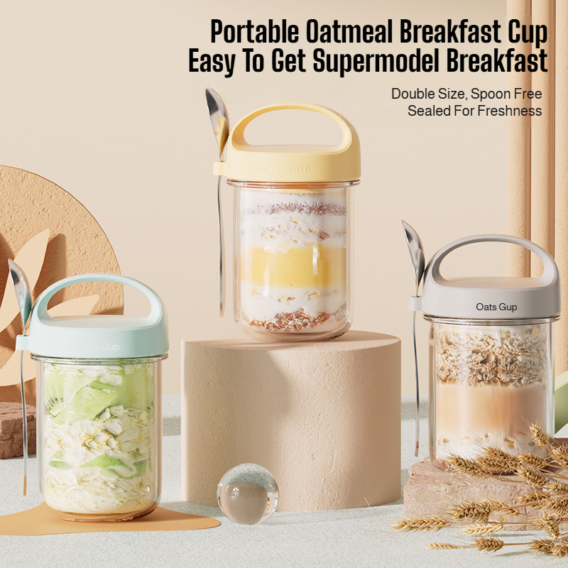 Portable Breakfast Cup Safe Le - Meal Prep Diet recension och pris