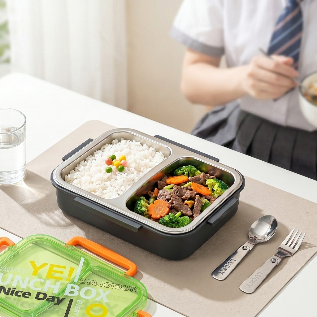 Microwavable 304 Stainless Ste - Meal Prep Meal Ideas recension och pris