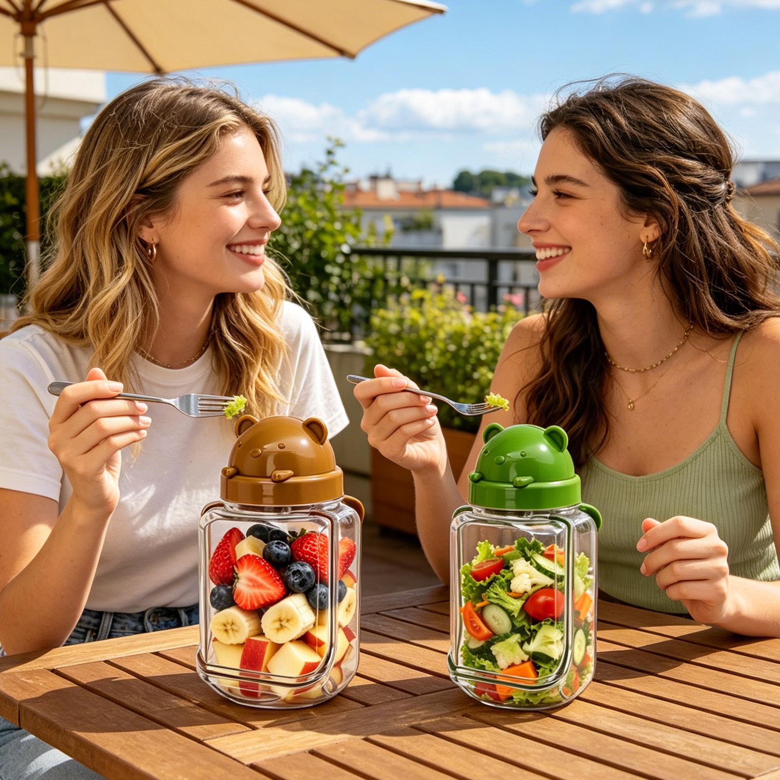 Meal Prep Jars Portable Leak-P - Meal Prep Gym recension och pris