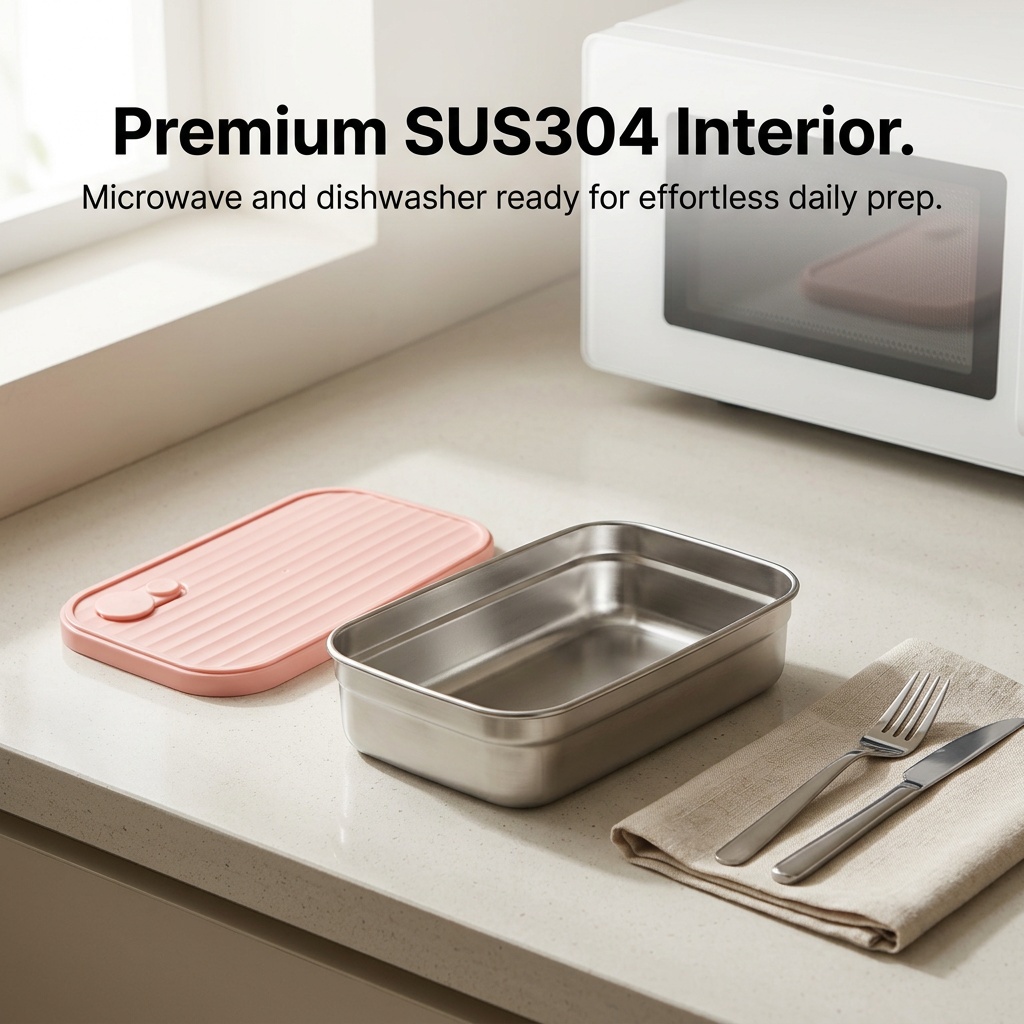304 Stainless Steel Bento Lunc - Meal Prep Meal Ideas recension och pris
