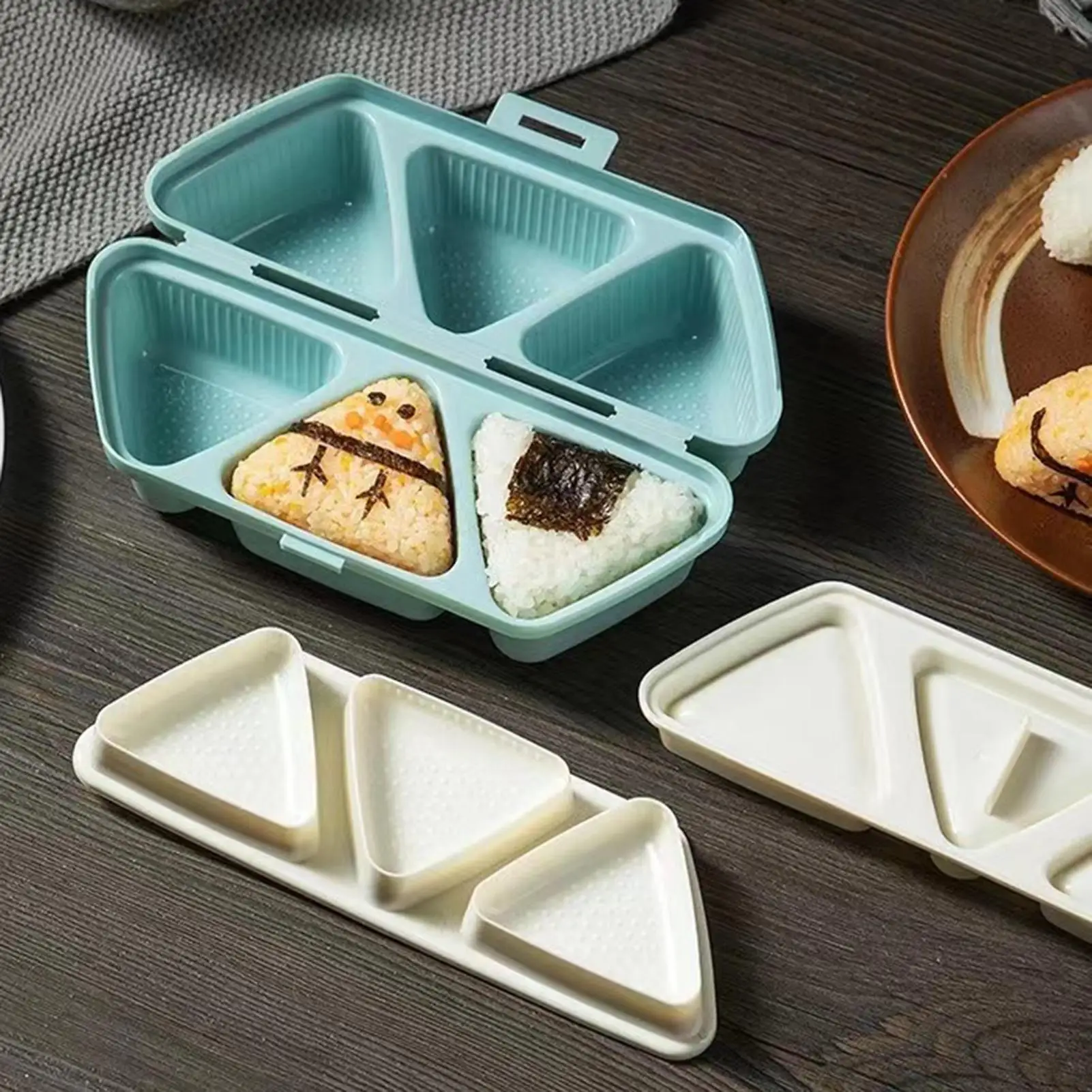 Sushi Mold Maker 6 Cavity Tria - Meal Prep Onigiri recension och pris
