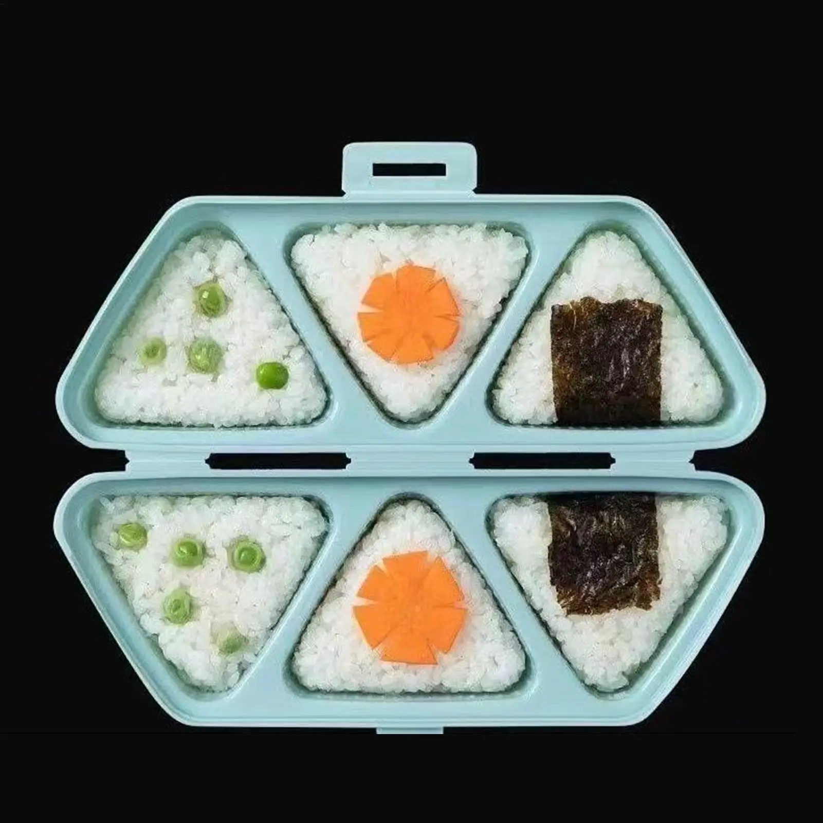Sushi Mold Maker 6 Cavity Tria - Meal Prep Onigiri recension och pris