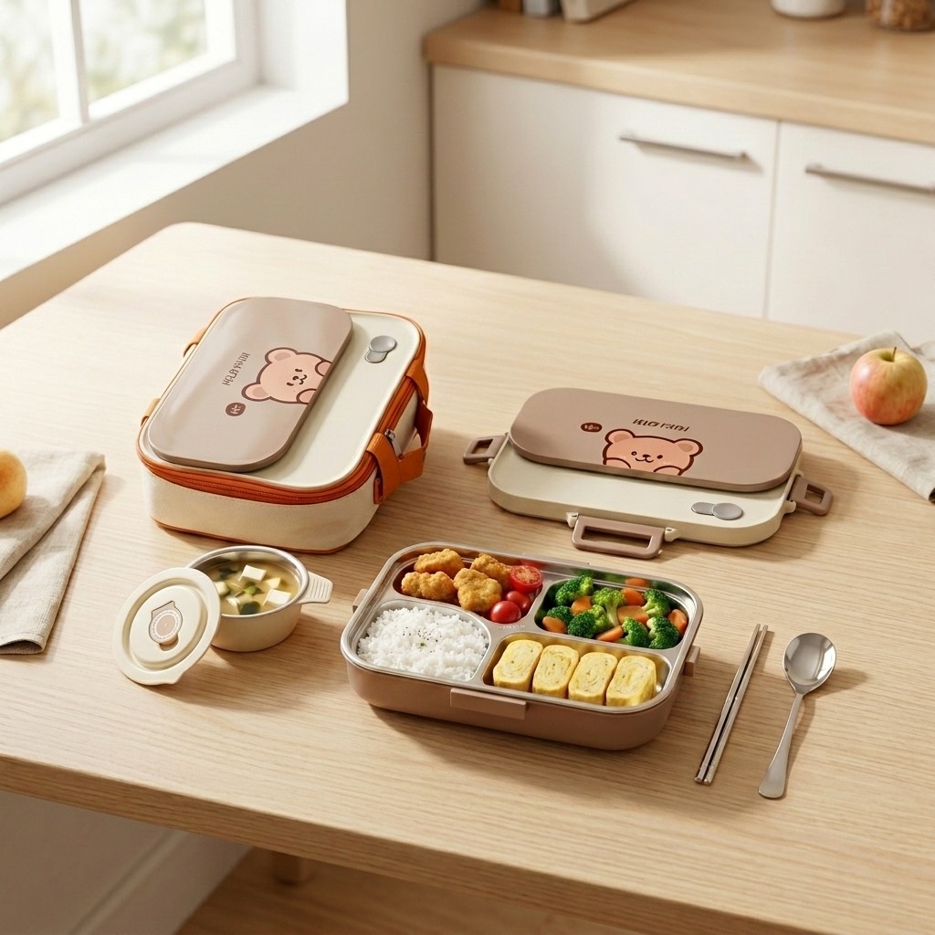 304 Stainless Steel Bento Box  - Meal Prep Meal Ideas recension och pris